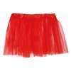 Tylová sukýnka červená, obvod 50 cm