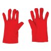 Rukavice dětské červené, 18 cm