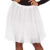 Tylová sukýnka bílá, obvod 70 cm