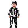 Dětský kostým Kostlivec s čepicí, vel. 98-104