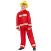 Dětský kostým Hasič červený, vel. 116-128