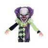 Dětský kostým Klaun děsivý s velkou hlavou, vel. 128-140