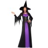 Kostým Čarodějnice černo-fialový, vel. M-L
