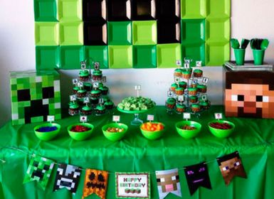 Minecraft parti stílusban