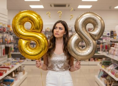 Akú zlatú farbu si vybrať na číselný balón 86 cm?