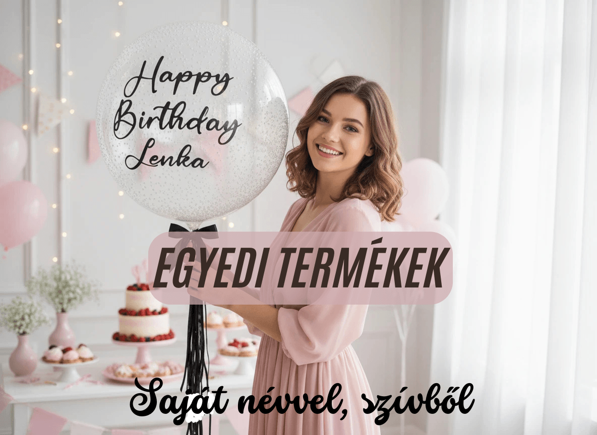 Balóny s nápisom