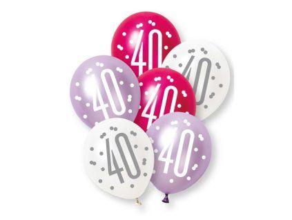 10181 balony 40 glitz pink 17551