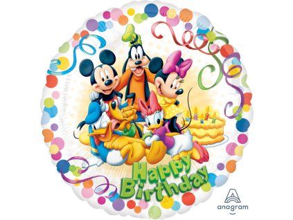 foliovy balon mickey party 3628
