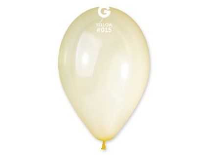 10367 balony priesvitne zlte 17808