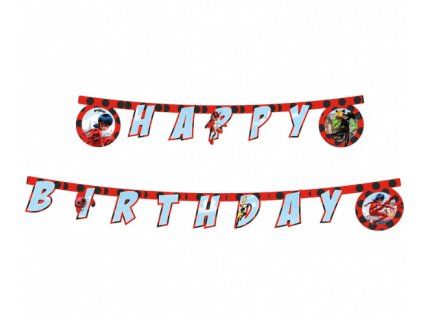 banner miraculous 200cm 35998