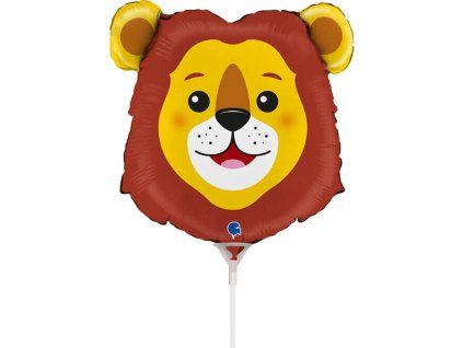 13652 mini foliovy balon lev 36cm 36292