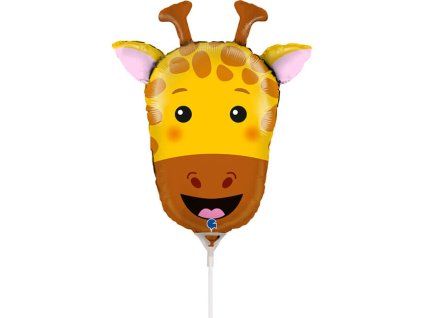 mini foliovy balon zirafa 36cm 36294