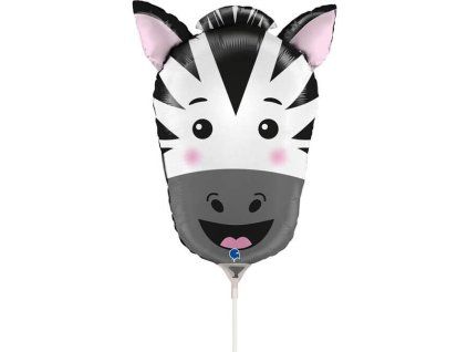 13667 mini foliovy balon zebra 36cm 36297