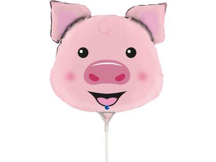 mini foliovy balon prasiatko 36cm 36306