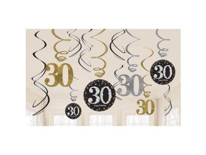 1679 visiace spiraly 30 gold 5497
