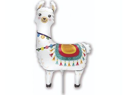 mini foliovy balon lama 35cm 38818