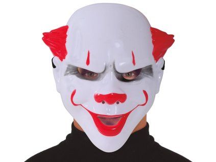 maska killer clown pvc 39490