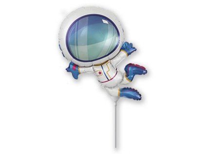 mini foliovy balon astronaut 35cm 40306