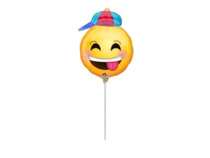 1931 mini foliovy balon smiley 5990