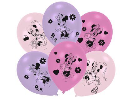 2018 balony minnie mouse 25cm 10ks