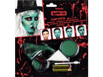 2036 halloweensky make up zelena striga 6375