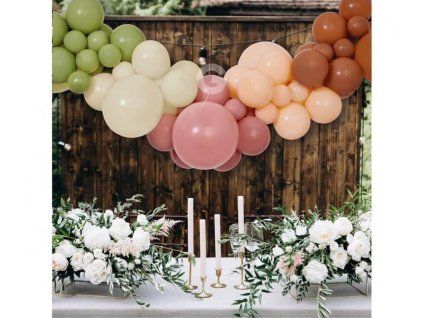 balonova girlanda boho mix 65ks 42351