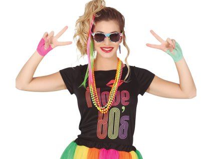 sada doplnkov ku kostymu disco 80s 8ks 43342