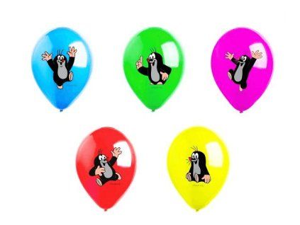 23450 balony krtko 30cm 5ks 43804