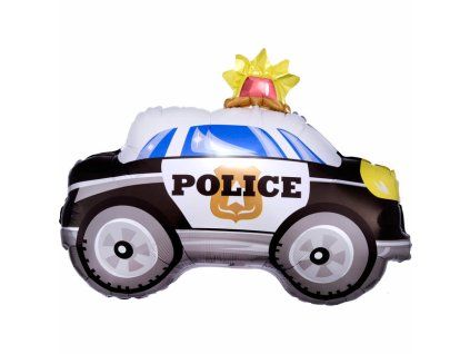 2429 foliovy junior shape balon policajne auto 7067