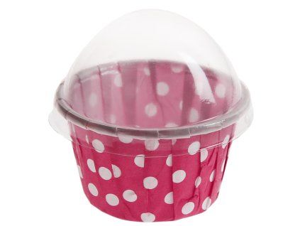 kosiky na cupcakes ruzove 7231