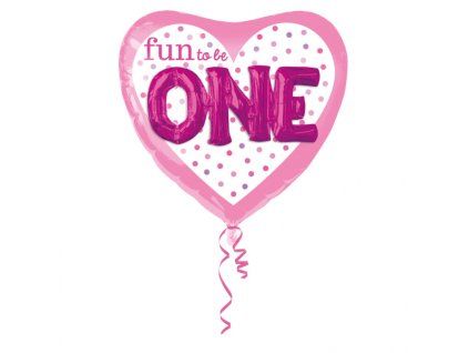 foliovy multibalon fun to be one ruzovy 7441