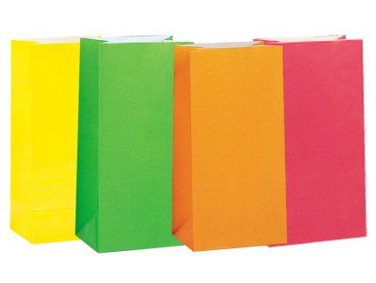 papierove sacky neonove 7764
