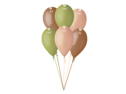 29408 set balonov boho 6ks 30cm 46635