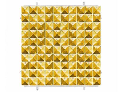 dekoracny panel zlaty 30x30cm 47509