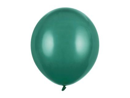 balony tmavo zelene 43cm 25ks 48276