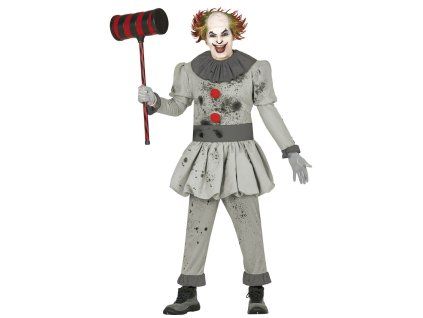 kostym klaun pennywise s 46 48 49300