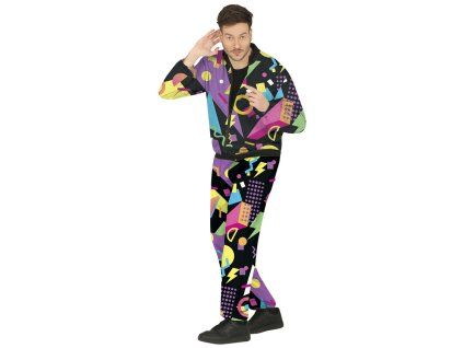 pansky kostym disco 80s l 52 54 49368