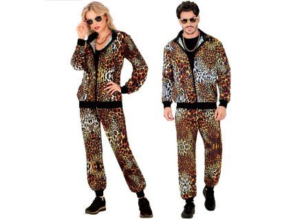 kostym leopard teplakova suprava s unisex 50126