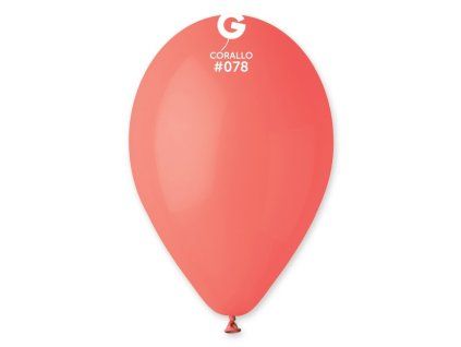 balony koralove 100 ks 9083