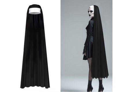 Závoj mníšky dlhý 140cm