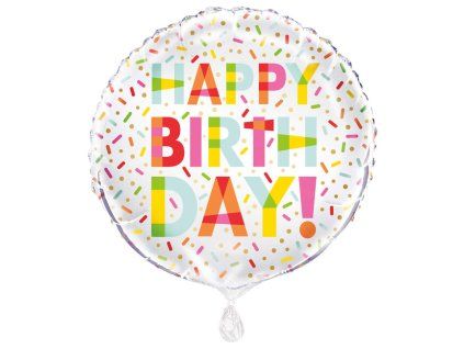 foliovy balon hb donut party 9309