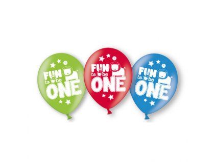 4436 balony fun to be one boy 9580