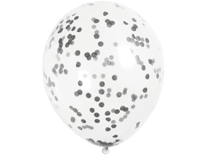 4601 balony s konfetami cierne 9799
