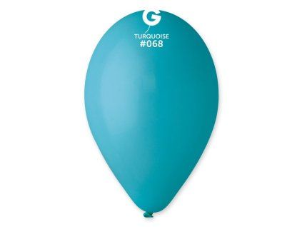 4985 balony tyrkysove 50 ks 10117