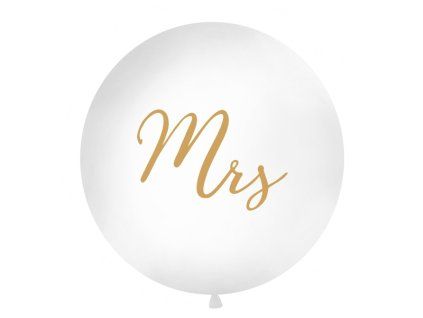 balon velky mrs zlaty 10245