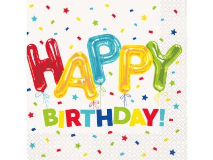 5285 5285 servitky happy balloons 10432