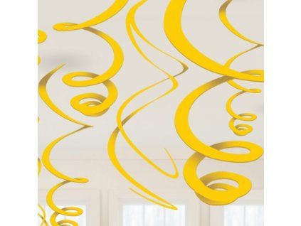 visiace spiraly zlte 1758