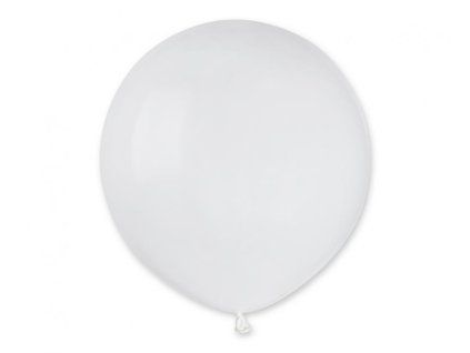 Balóny biele 25ks 48cm