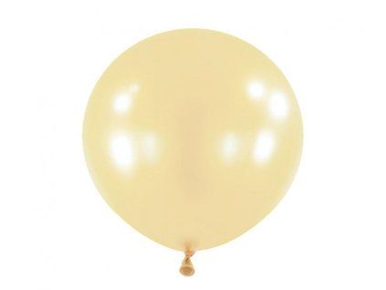 Nagy lufi elefántcsont színű 60cm