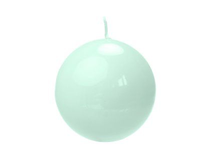 8486 8486 candle sphere lacquered mint 8cm 15634